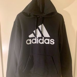 Adidas men’s essential logo hoodie